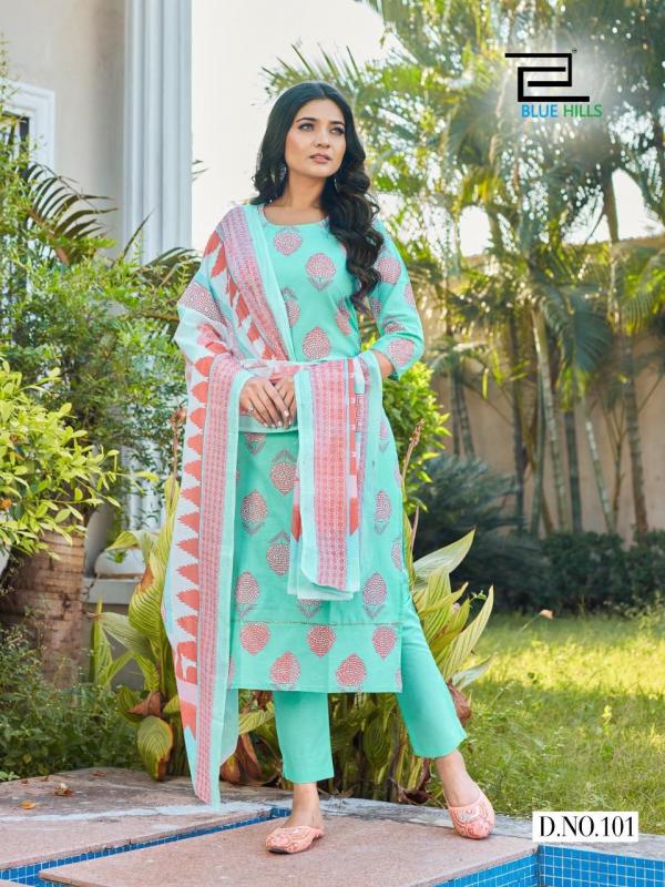 Blue Hills Fashion 4 You Cotton Printed Readymade Salwar 